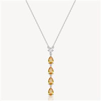 Halskette Brosway Dame FANCY ENERGY YELLOW in Silber Zirconia FEY98 - FEY98